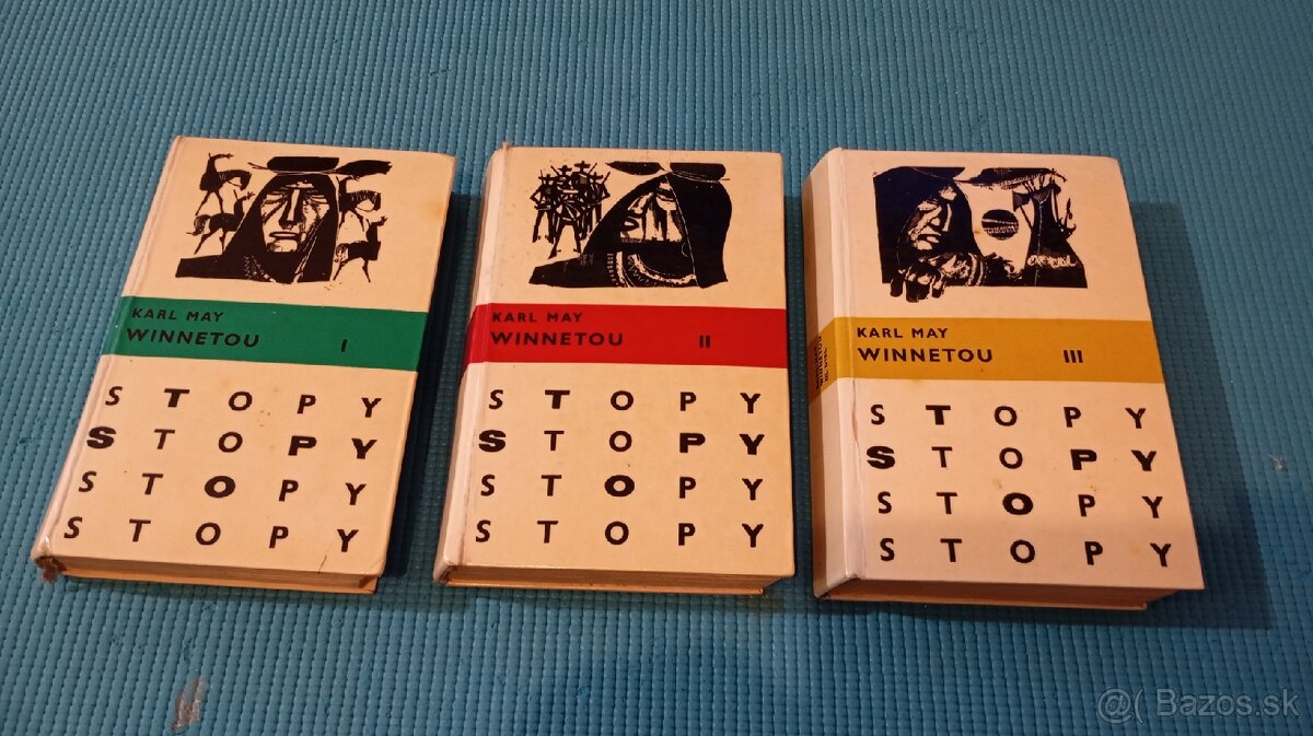 edícia Stopy Winnetou I, II, III.