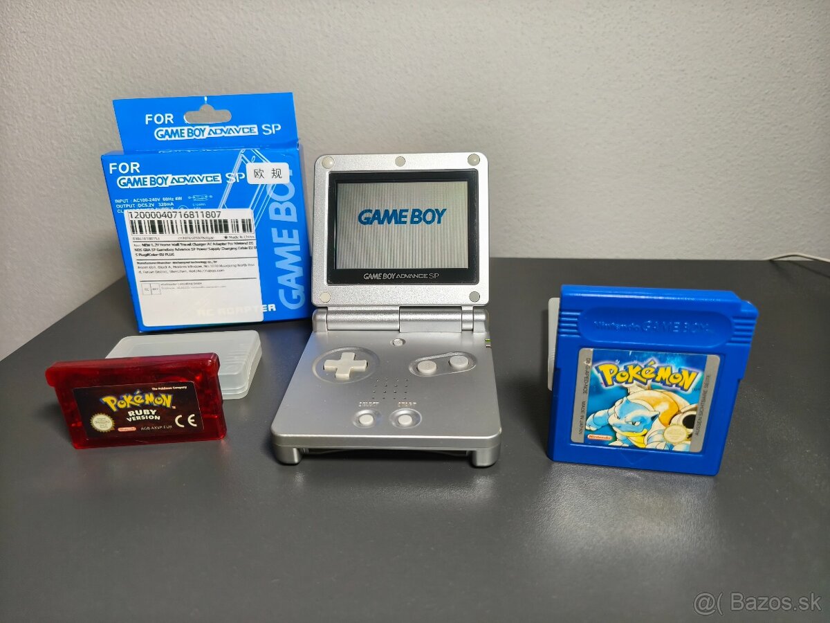 Nintendo Gameboy Advance SP + Pokémon