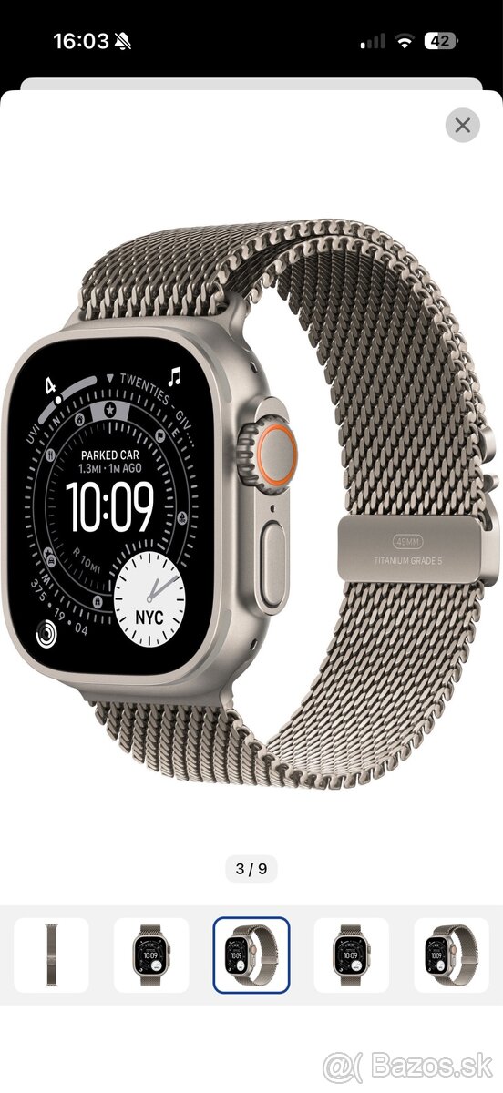 Kúpim Apple Milánsky ťah L