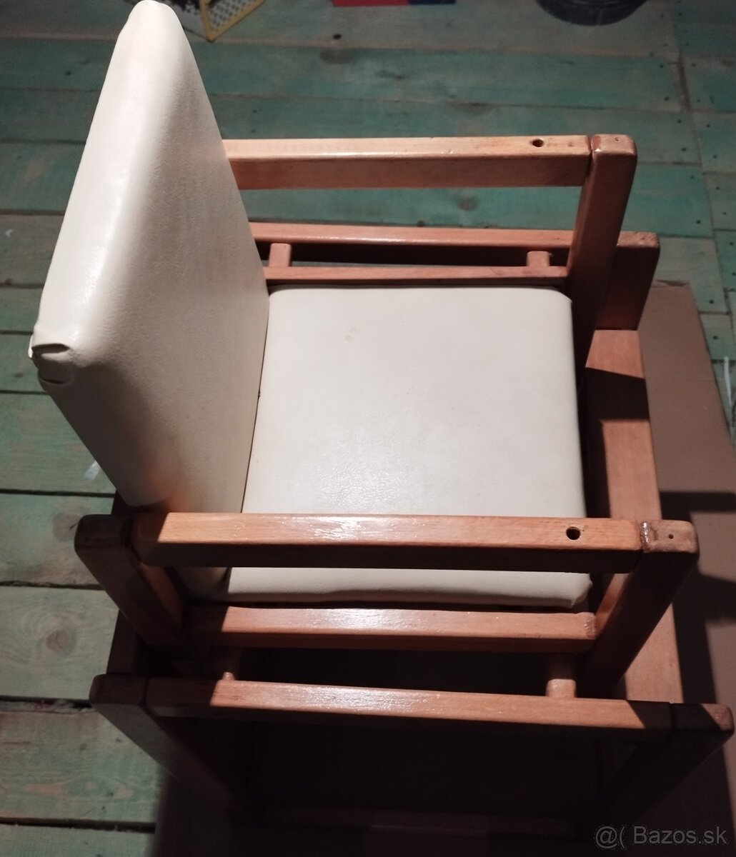 Detský stolík so stoličkou kombinovaný