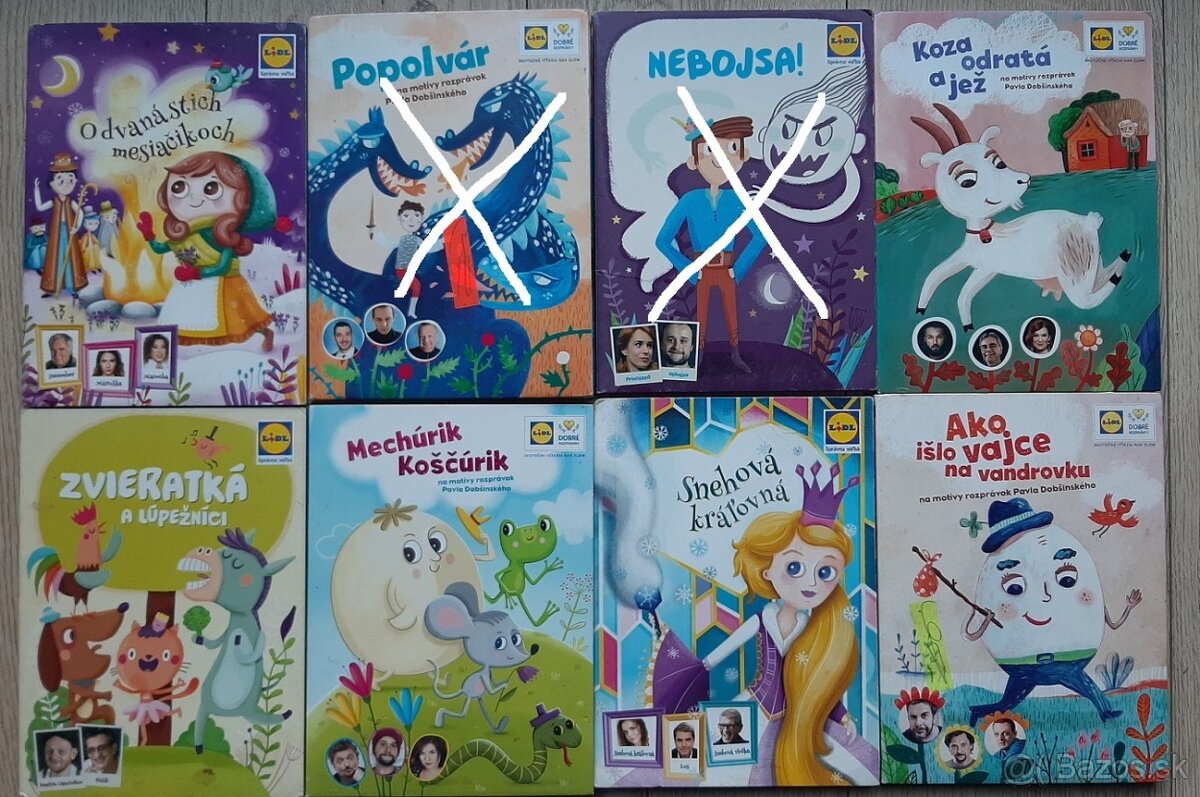 Lidl rozprávky na CD