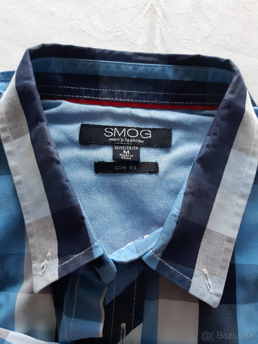 Pánske košele SMOG M slim fit - 2ks