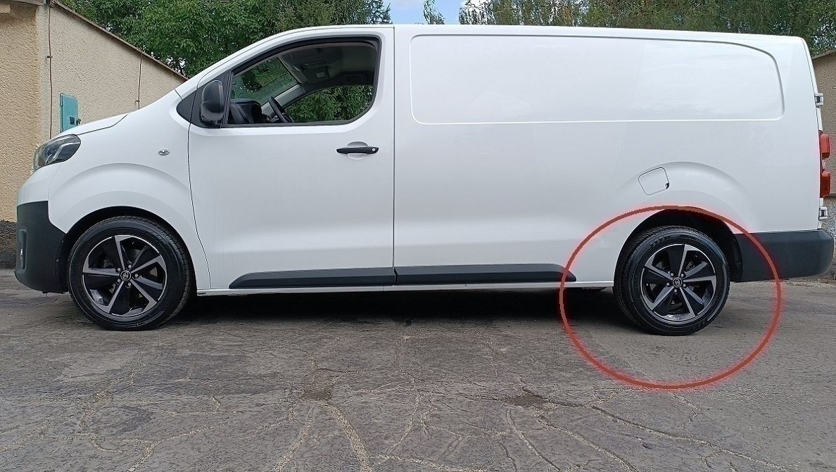 5x108 mm R17 toyota proace , jumoy, traveller a zafira life