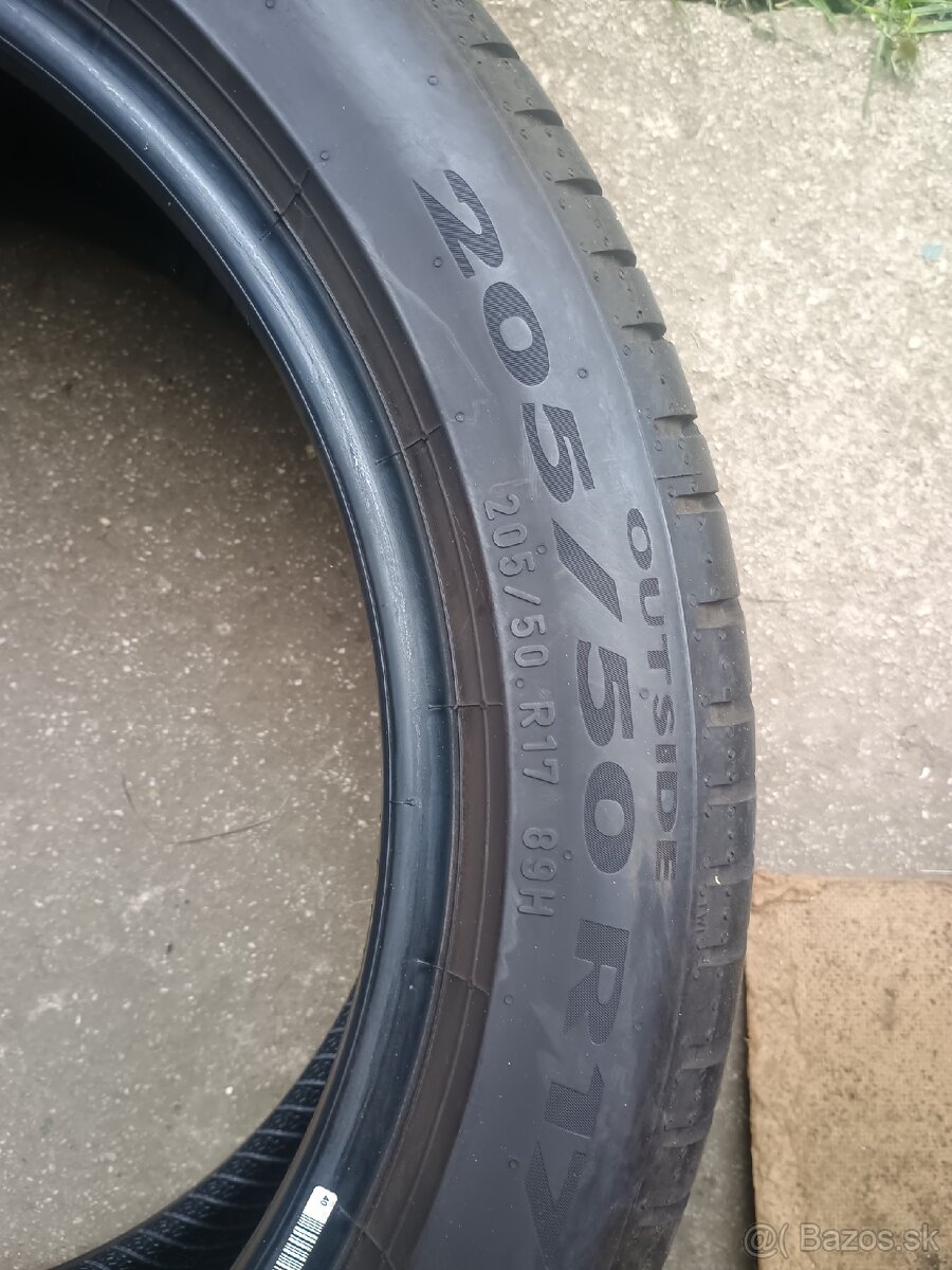 205/50 R17 89H Letné Pirelli Cinturato P7