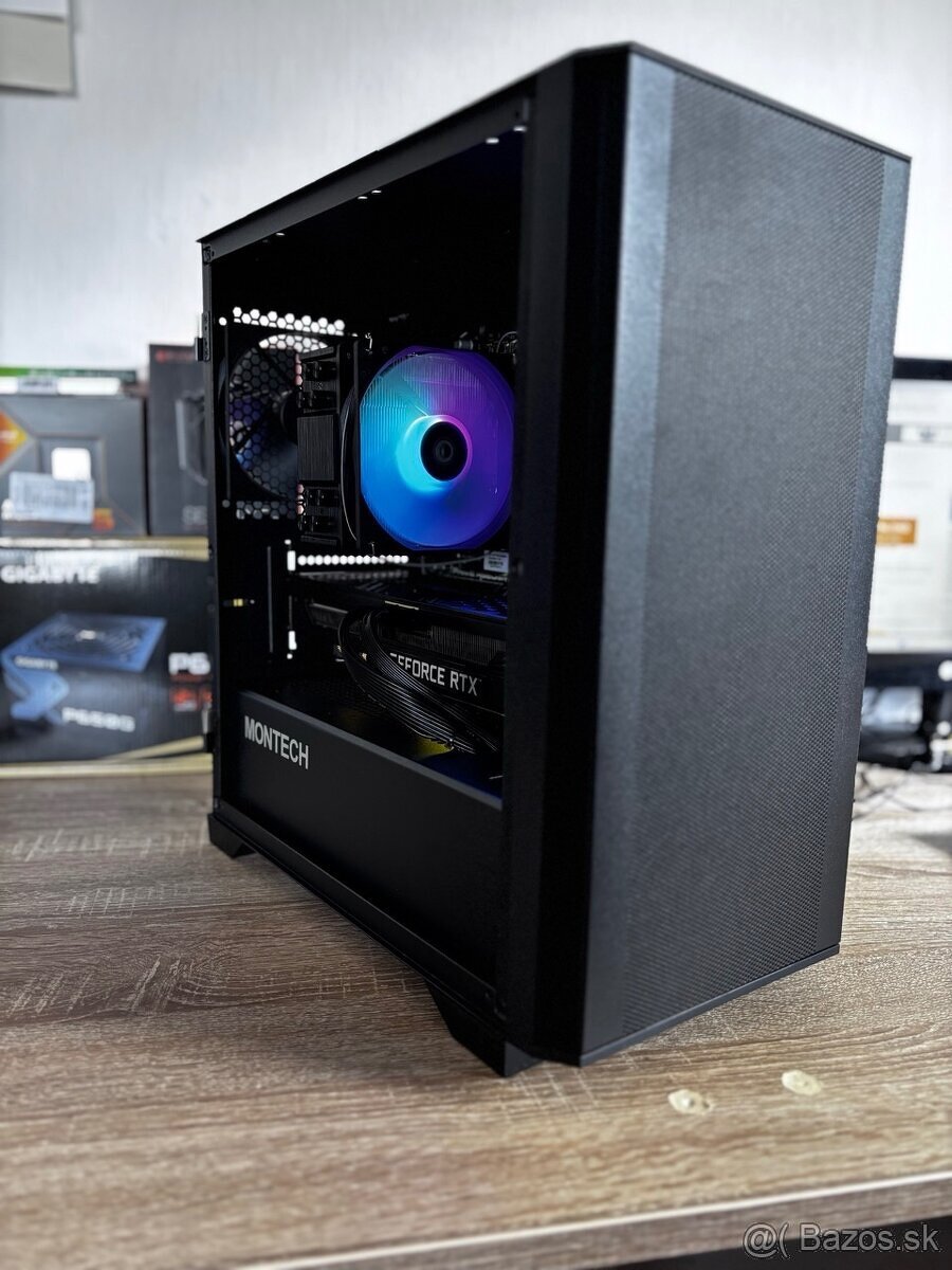 Herné PC: Ryzen 5 8600G, RTX 3070, 16GB RAM, 1T NVMe ZÁRUKA