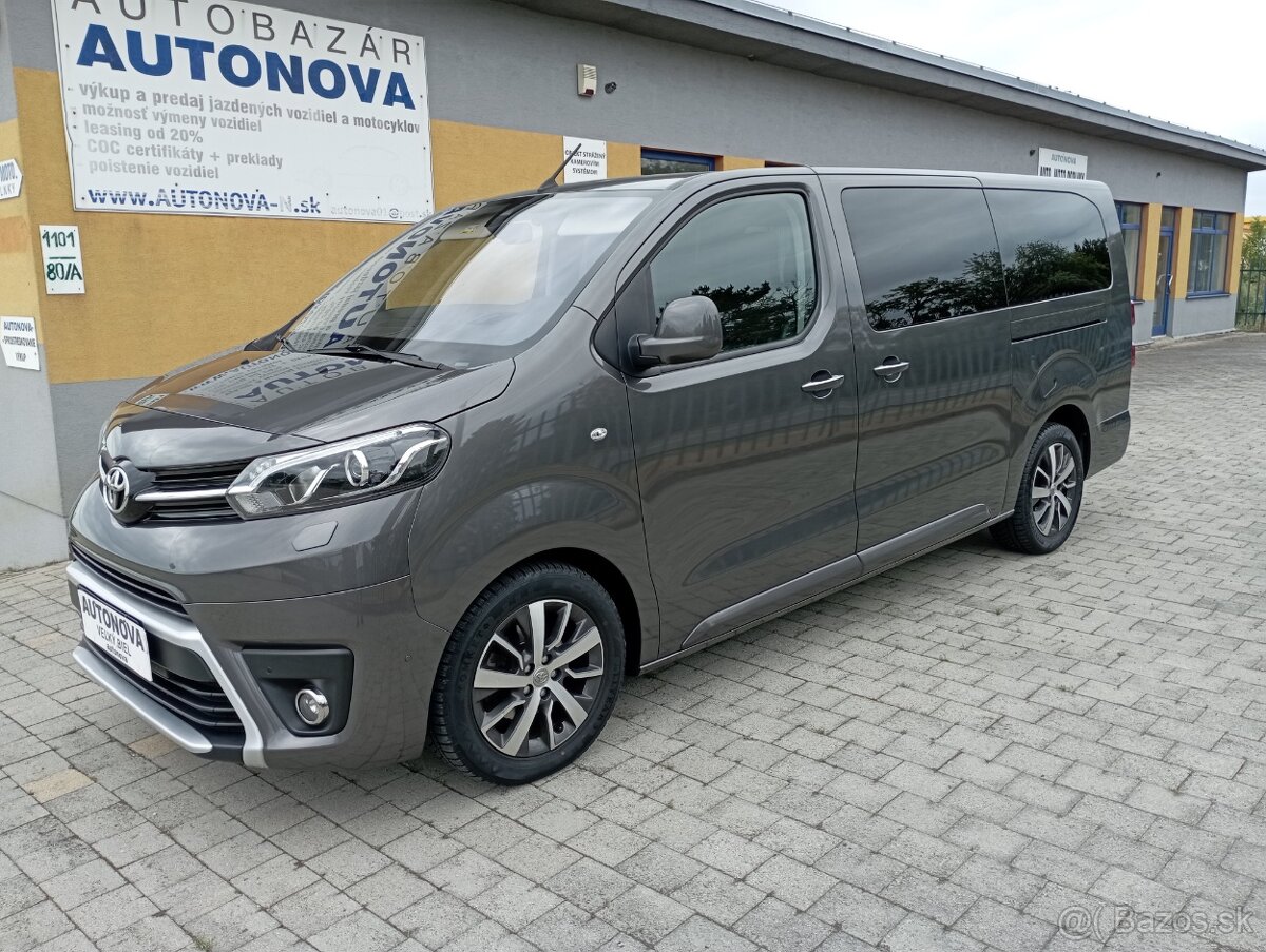 Toyota Proace Verso Long 2,0D 130kW A8 r.2019 8miestne