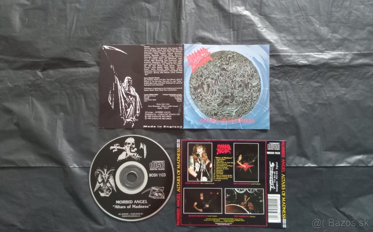 CD MORBID ANGEL-Altars Of Madness