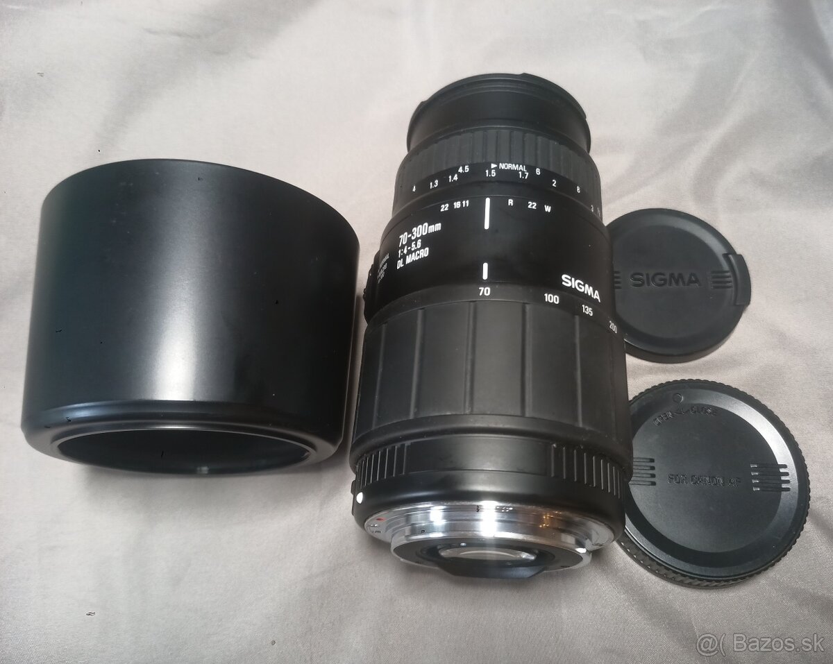 Sigma DL Macro 70-300mm 1:4-5.6 na Canon EF