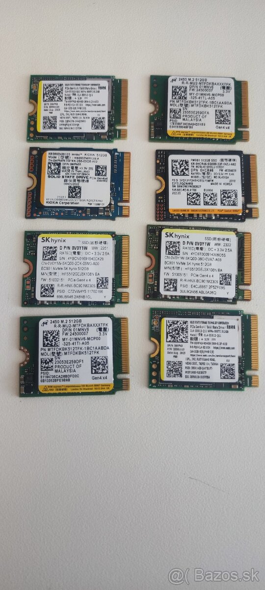 Ssd m2 nvme 512gb Zn rôzne
