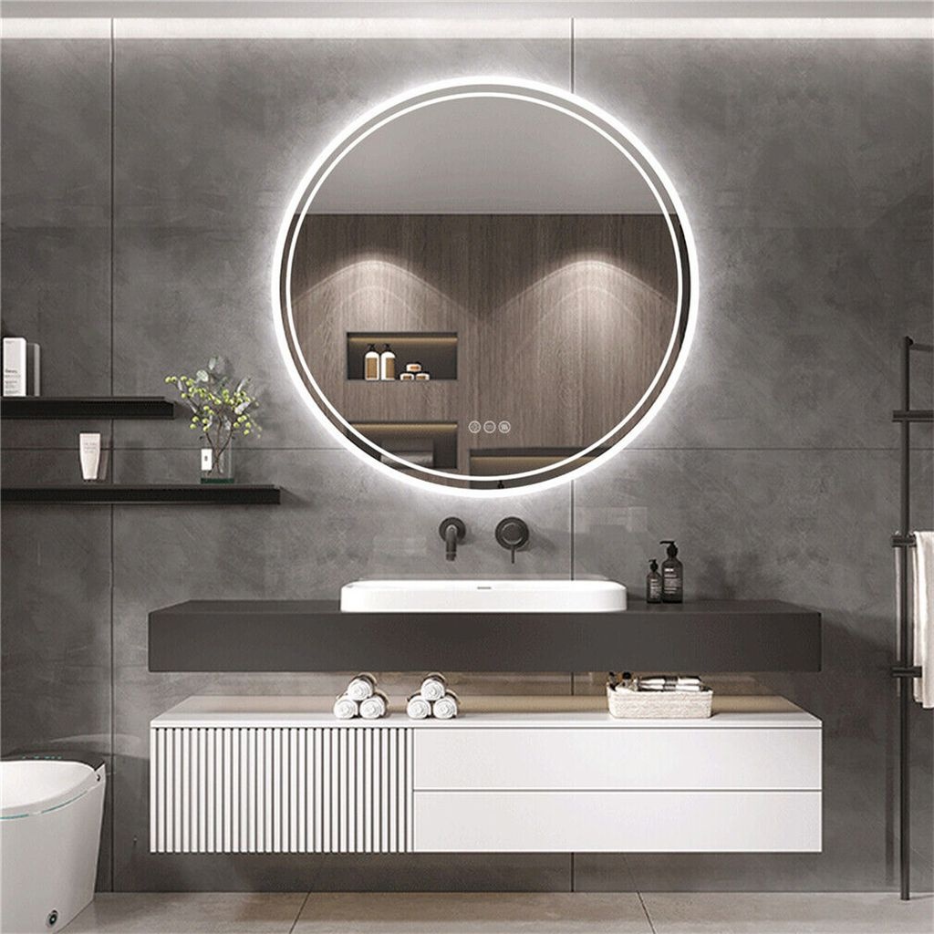 LED kúpeľňové zrkadlo 80 cm nastaviteľné svetlo