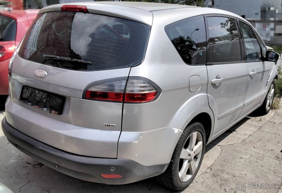 Ford S-Max 1.8 TDCI 2008 predám motor, trysky 4M5Q-9F593-AD,
