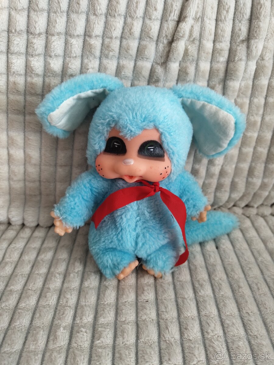 Monchhichi (Mončiči) plyšák modrý