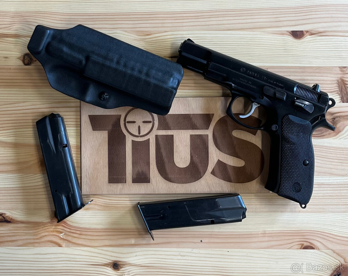 Ponúkame na predaj pištoľ samonabíjaciu CZ 75