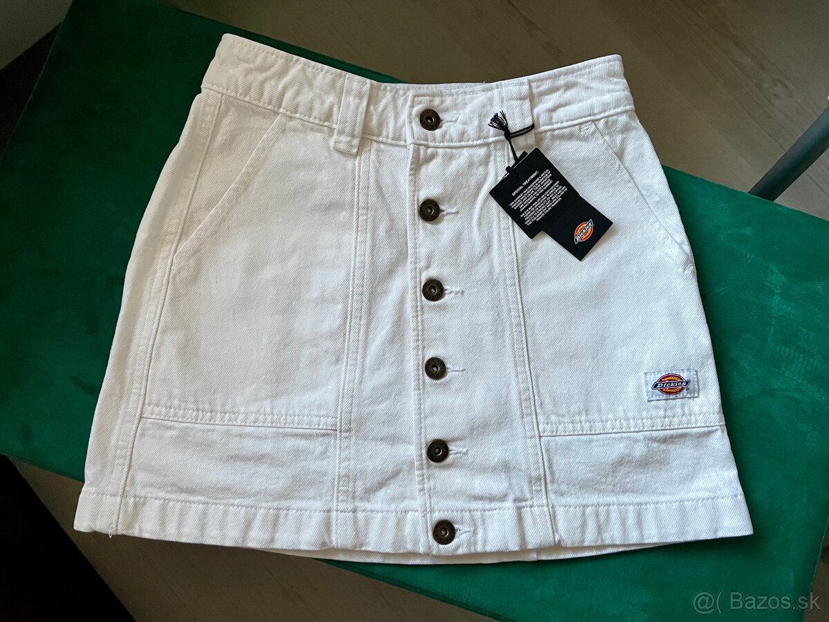 Dickies biela sukňa XXS