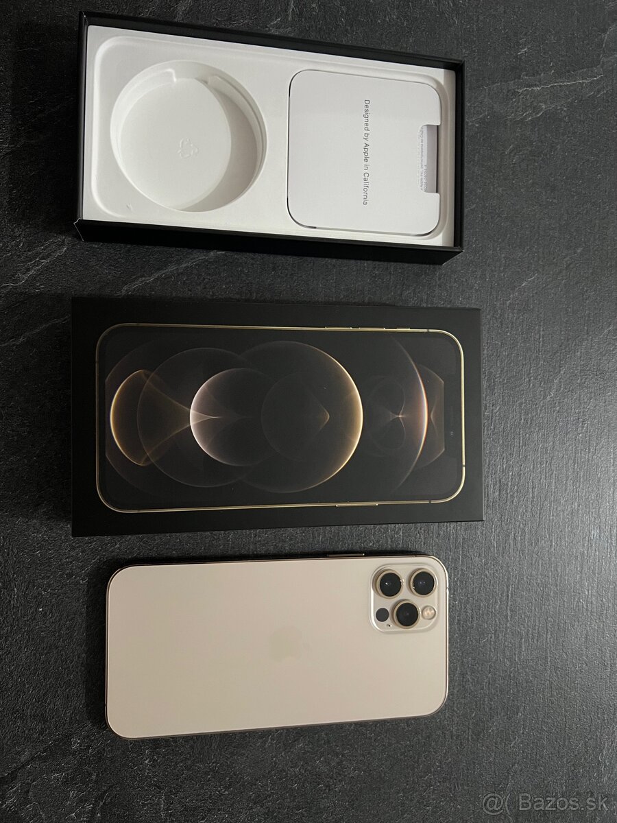 Predám iPhone 12 Pro 128 GB – Zlatý (TOP STAV)