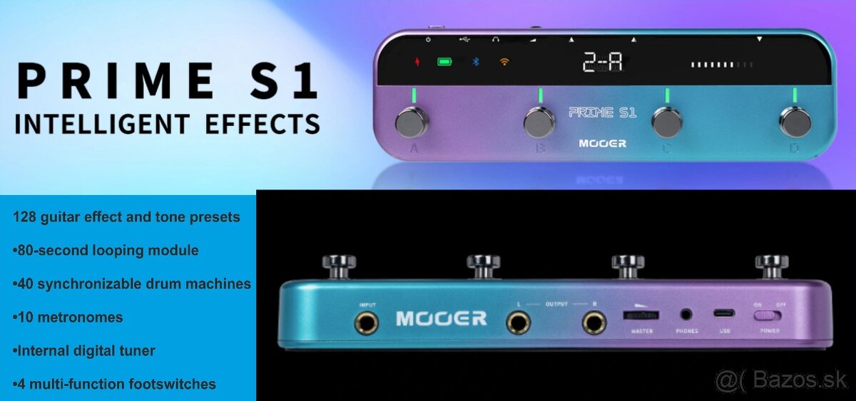 Multiefekt MOOER Prime S1