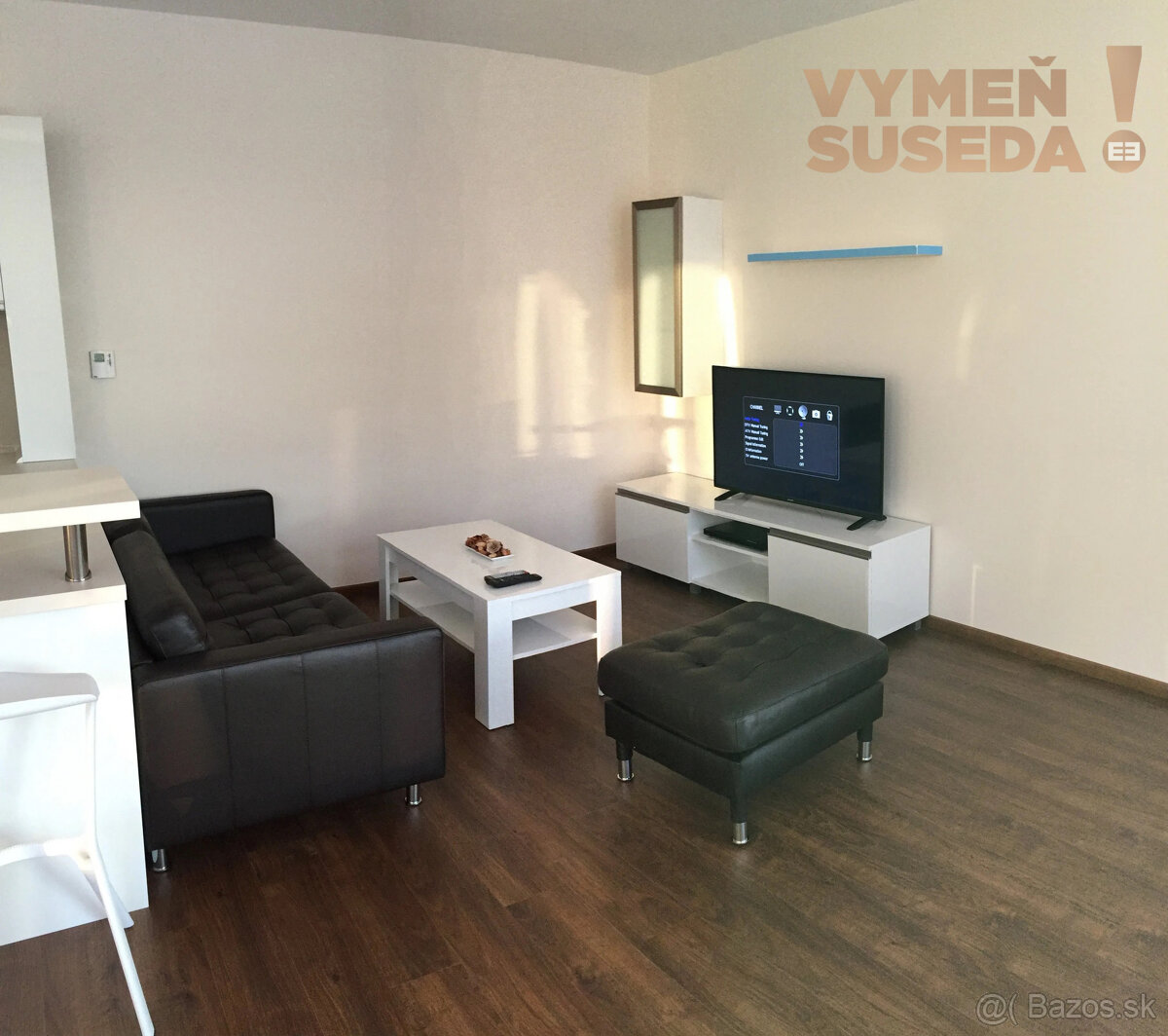 VYMEŇ SUSEDA – VÝNIMOČNÝ 2 IZB. ZARIADENÝ BYT S LOGGIOU, KO