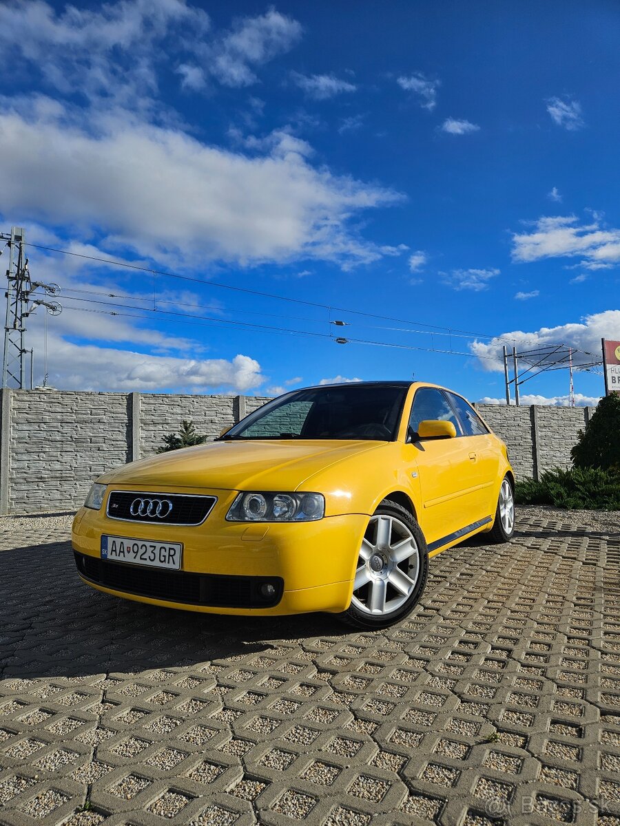 Predám Audi S3 8L 154kw 4x4 IMOLA YELLOW