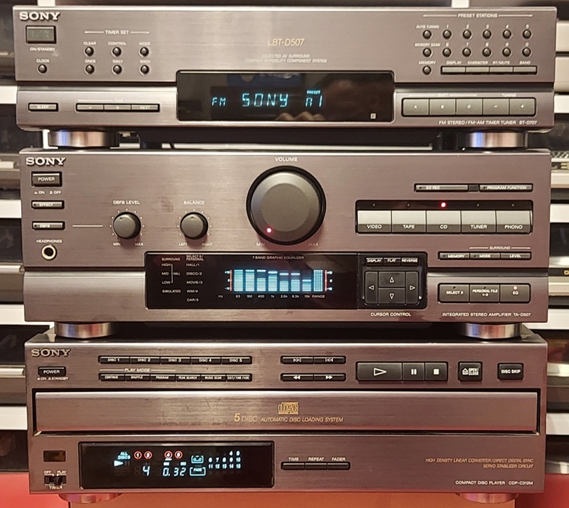 Predám midi systém Sony LBT-D507