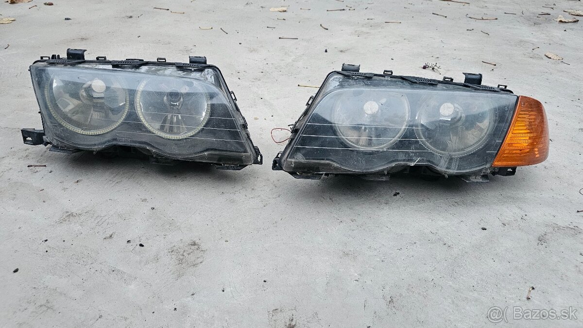 Predné svetlá bmw e46