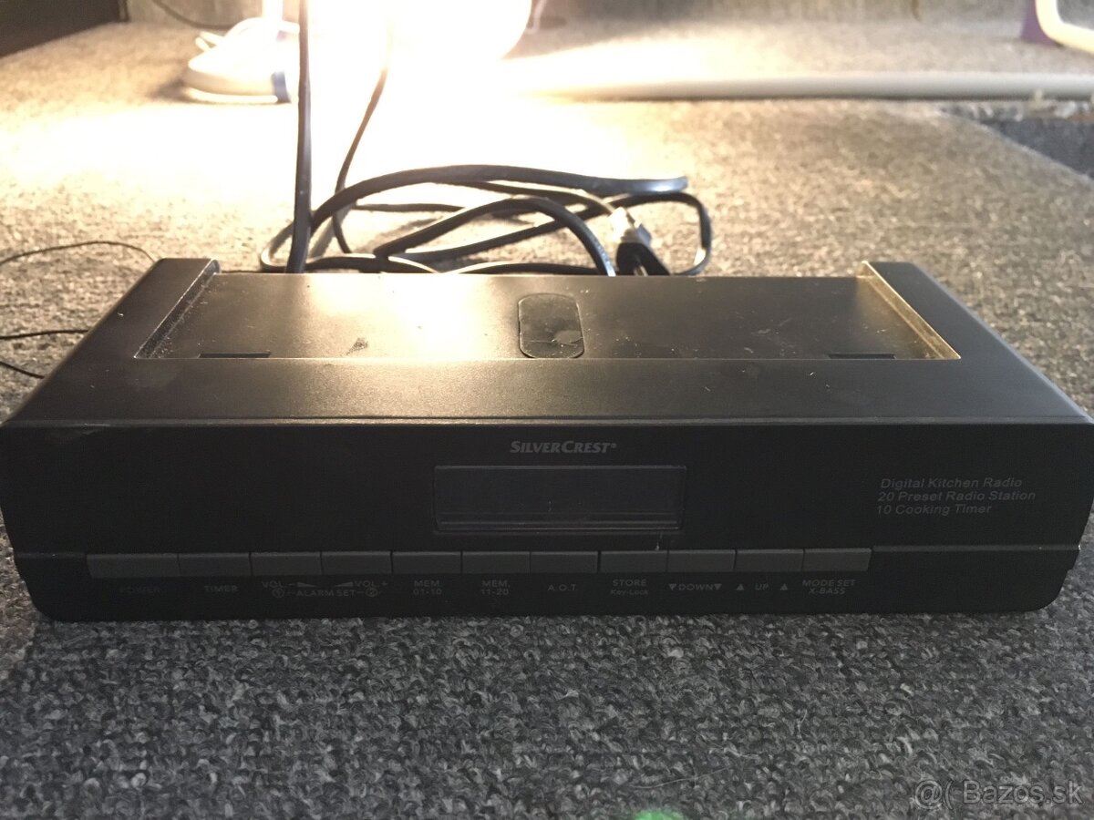 SilverCrest rádio kuchynské