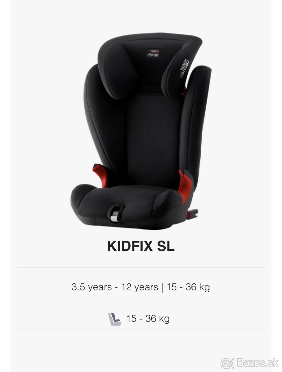 Predam ROMER BRITAX KID FIX SL