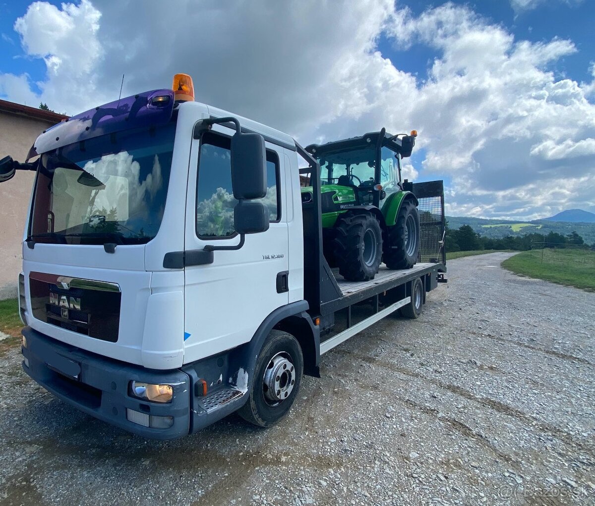 Preprava strojov, vozidiel, techniky - odťahová služba
