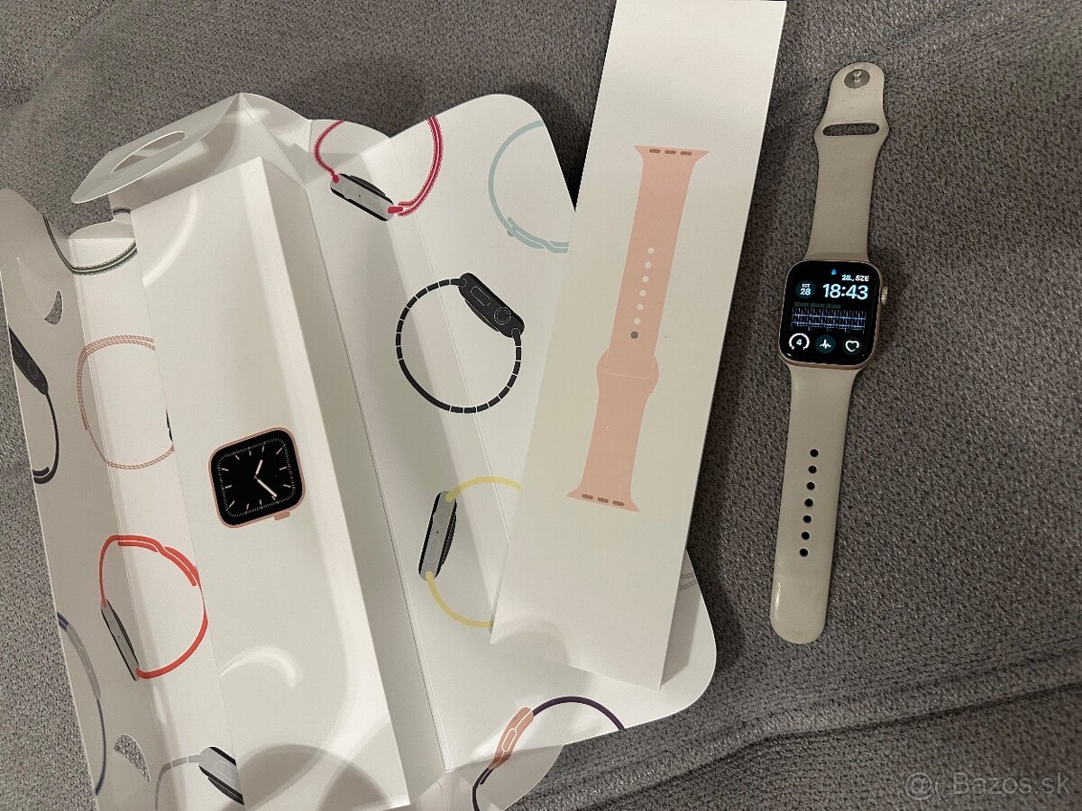 Apple Watch 5, rosegold, 44mm