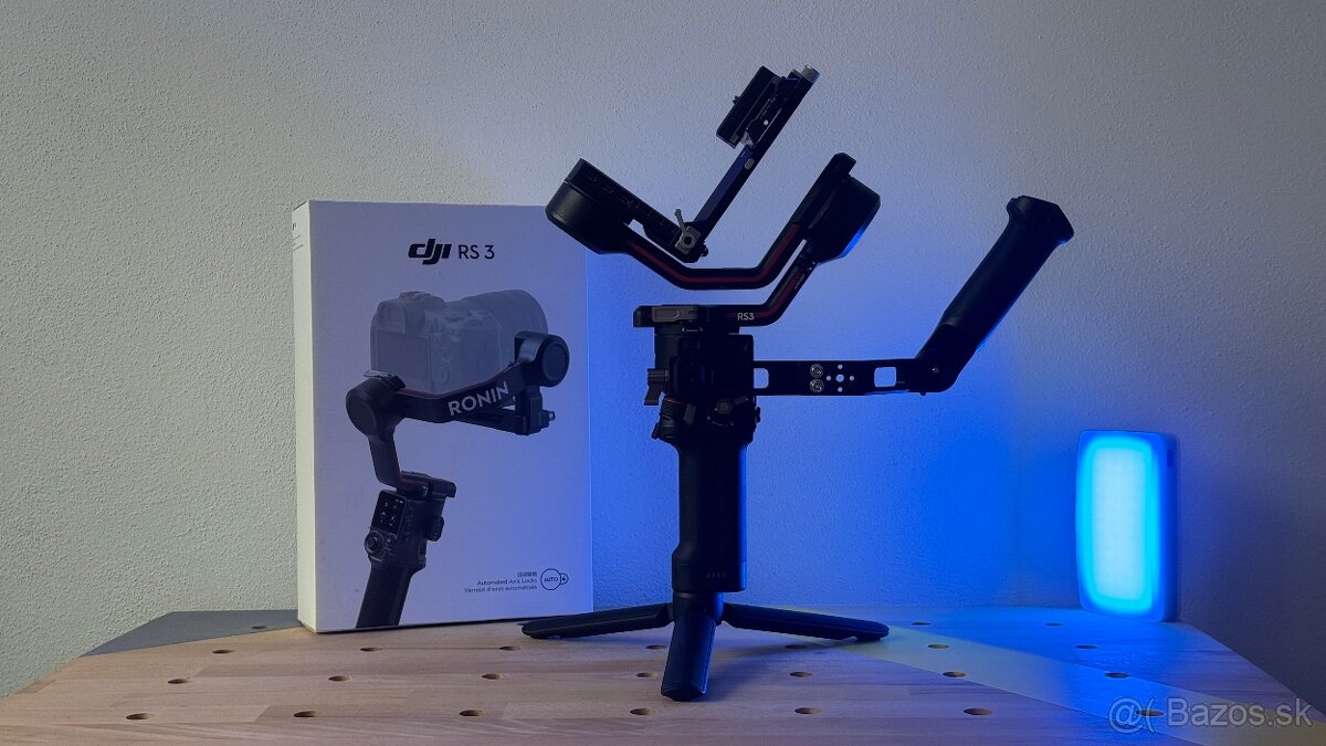 DJI RS 3 + prídavná rukoväť