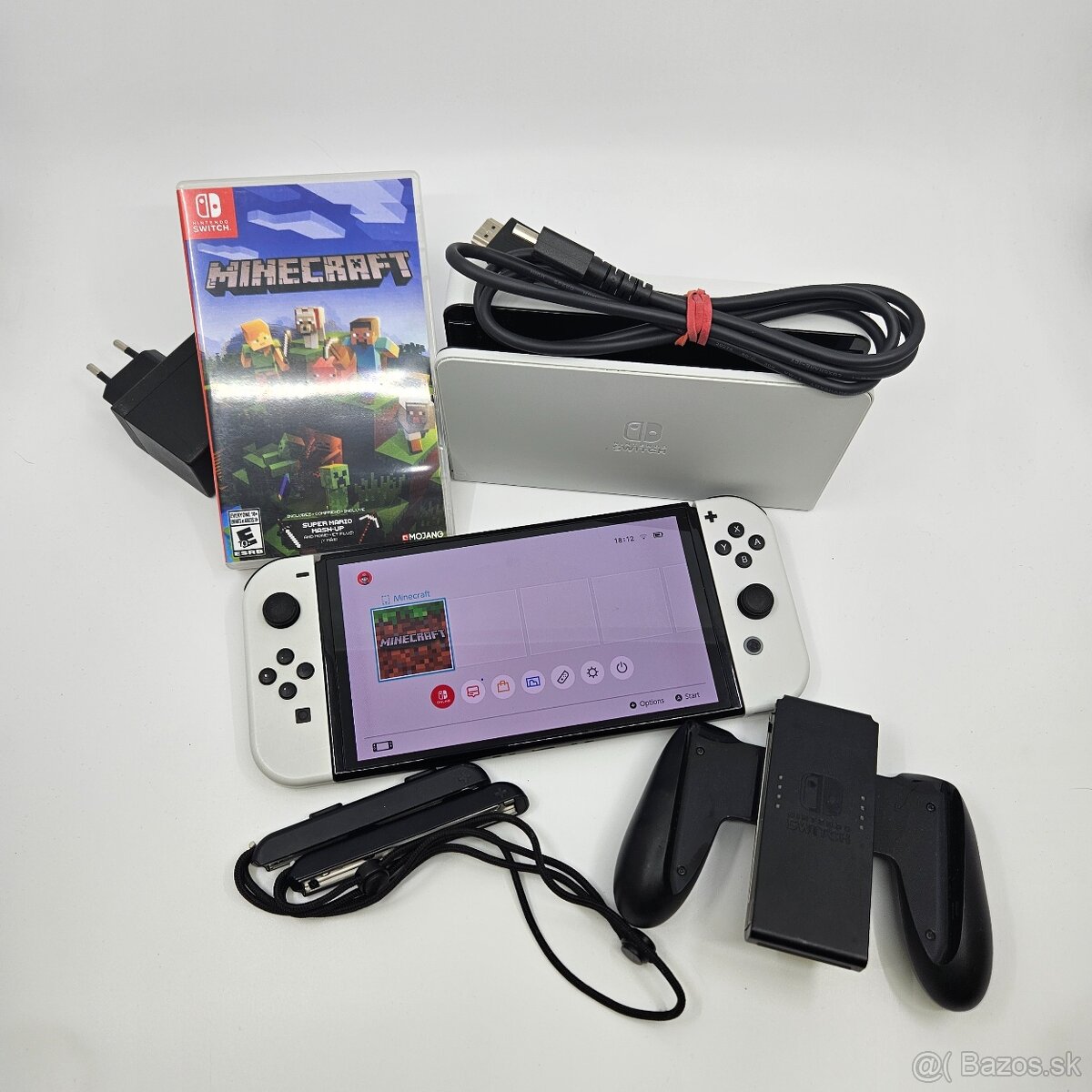 Nintendo Switch OLED + Minecraft