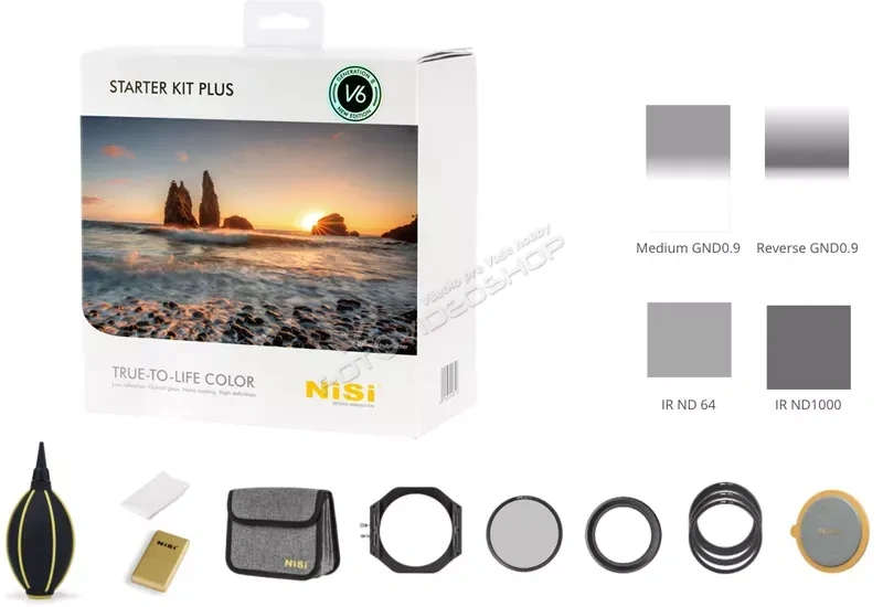 NiSi V6 100mm Starter Kit Plus III – profesionálny filtrový