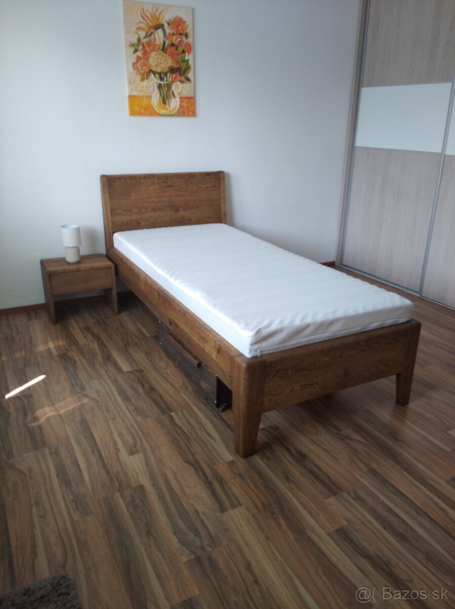 Dubové jednolôžko Hugo, cena od 404€