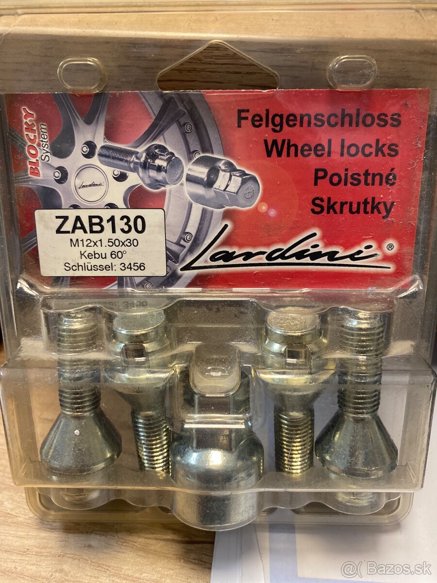 Predám bezpečnostné skrutky