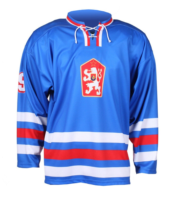 Hokejový dres Replika ČSSR 1976 - veľkosť L, číslo 21