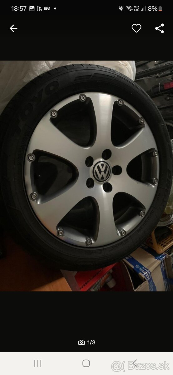 5x112 R17 touran cross elektróny