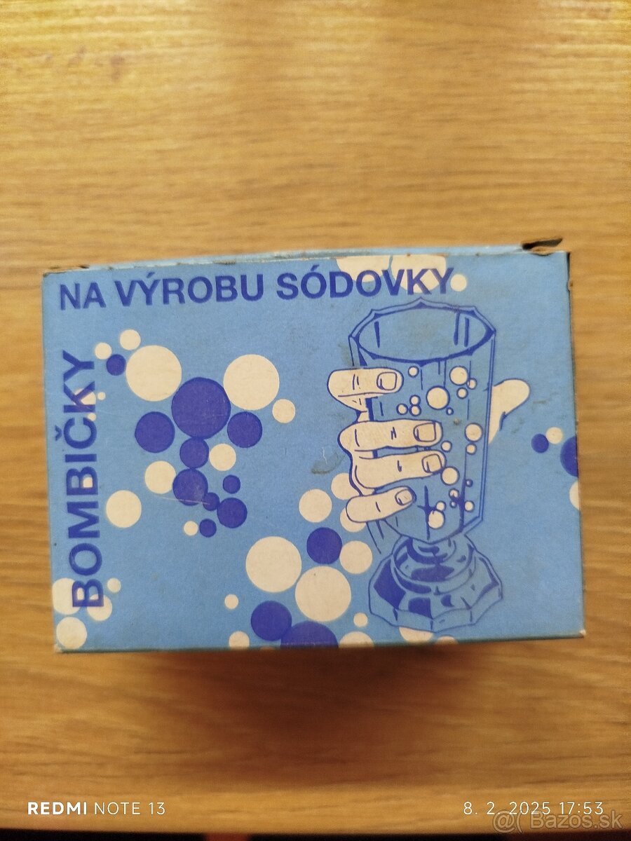 Sifónové bombičky prázdne