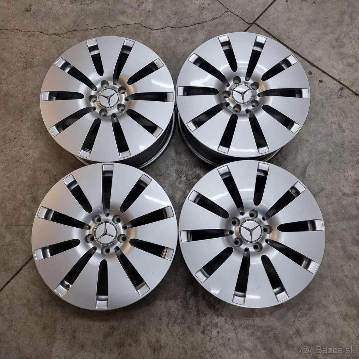 Hliníkové Mercedes disky 5x112 R17 7,5J ET36