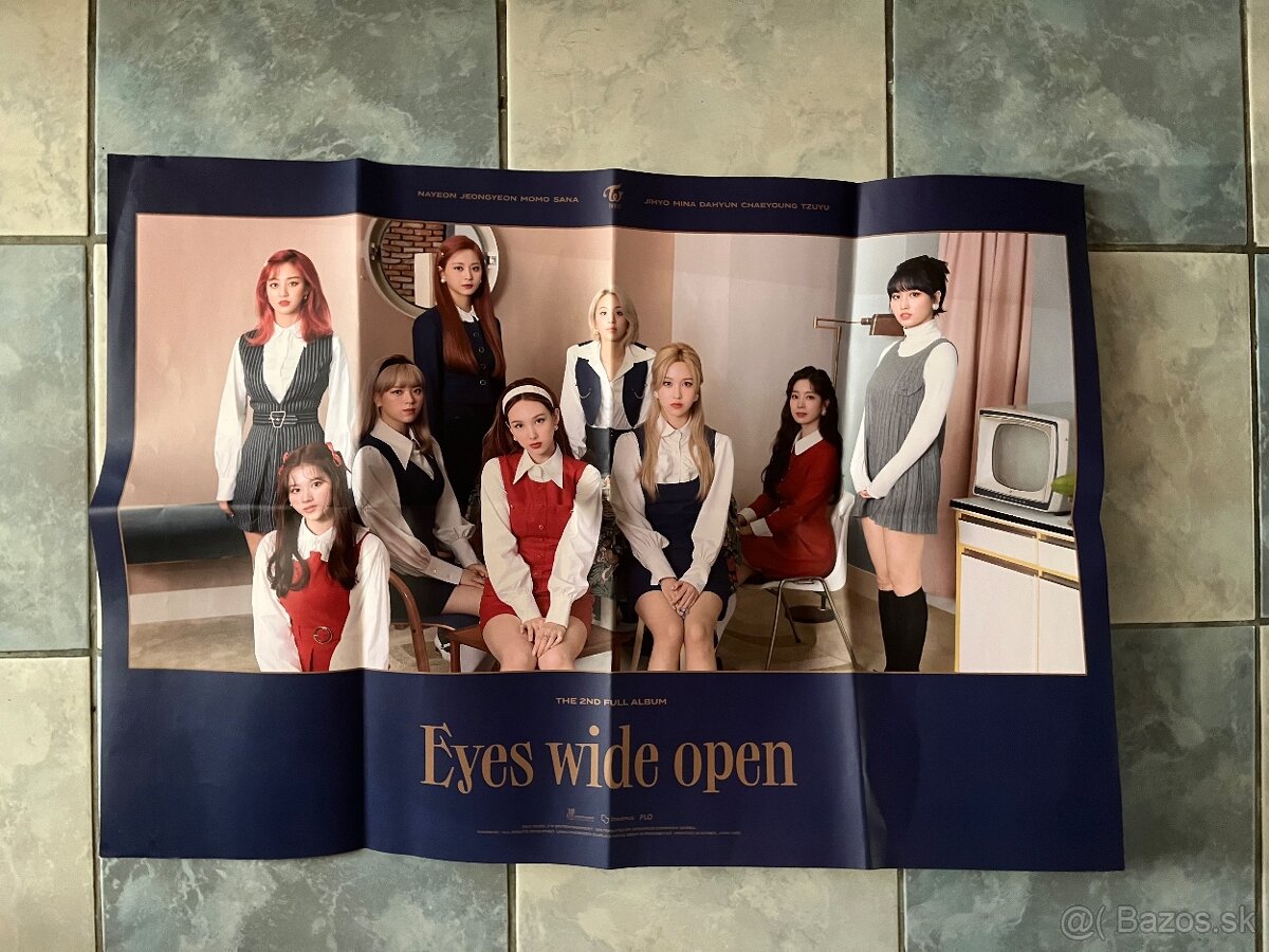 TWICE eyes wide open plagát