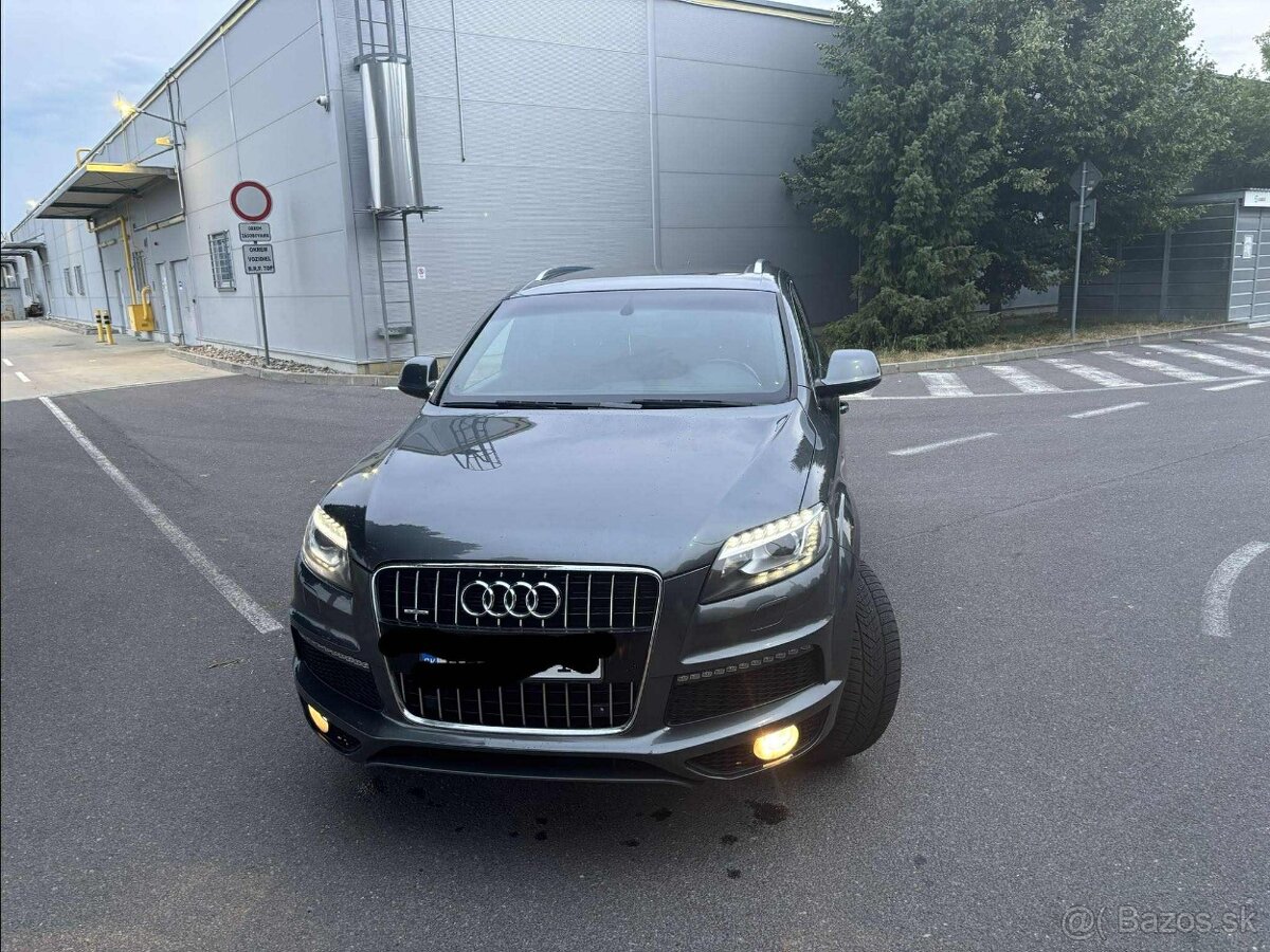 Audi Q7 3.0 TDI 245k quattro, r.v. 2014, 7 miest