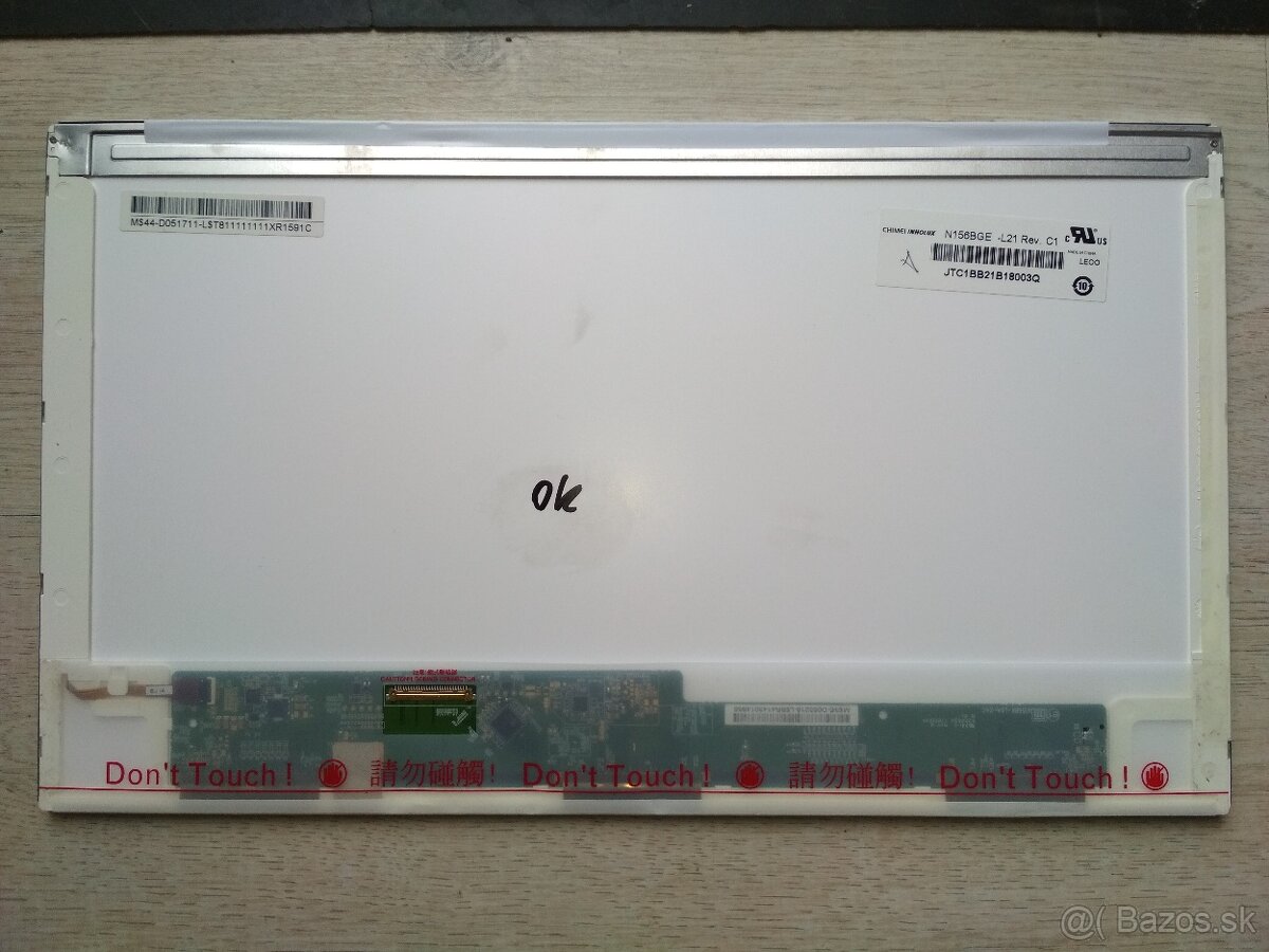 LED display 15.6" pre notebook 40pin N156BGE