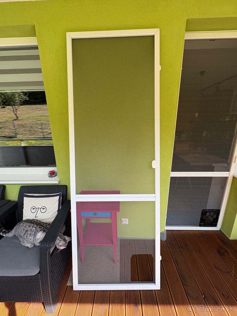 Sieťové dvere balkónové 2295x795mm