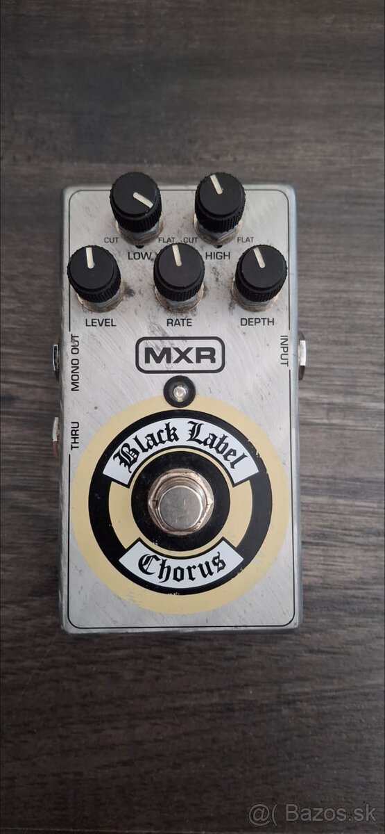 MXR ZW38 Black Label Chorus Pedal
