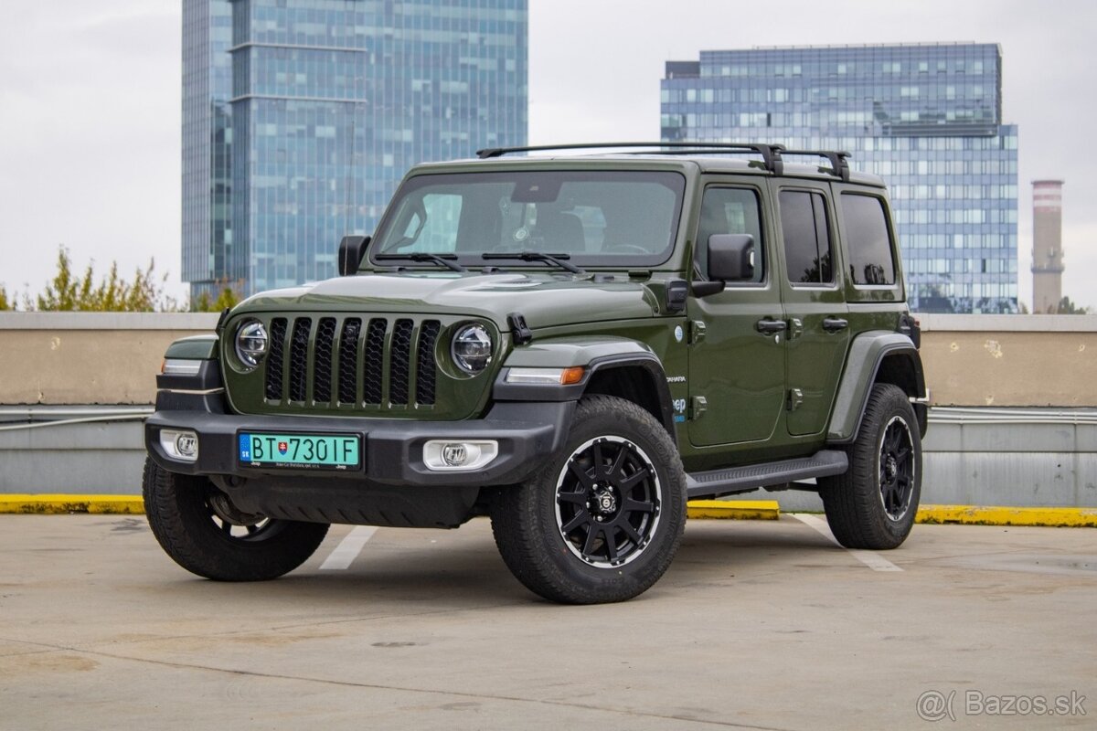 Jeep Wrangler 2.0 PHEV Sahara 4xe A/T / ZÁRUKA / ODPOČET DPH