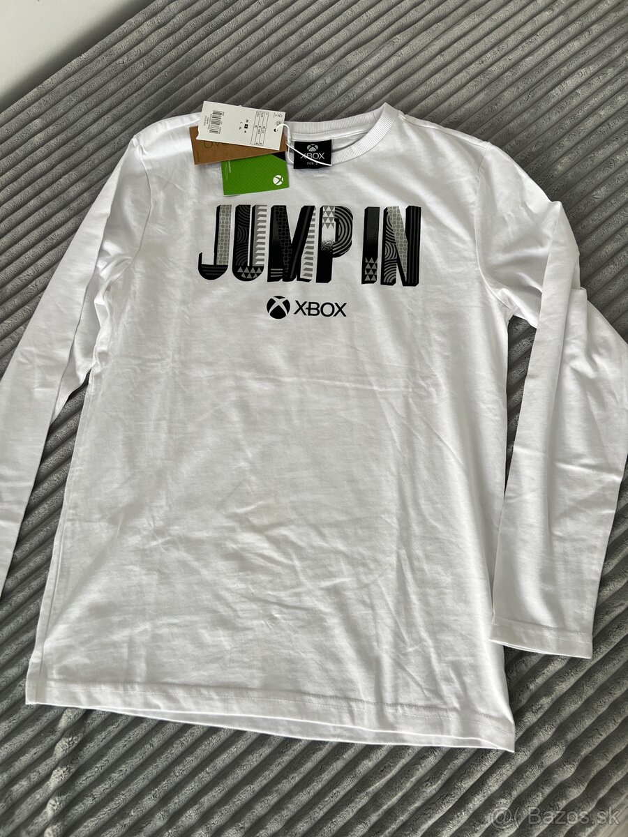 Nové tričko s dlhým rukávom OVS, veľkosť S