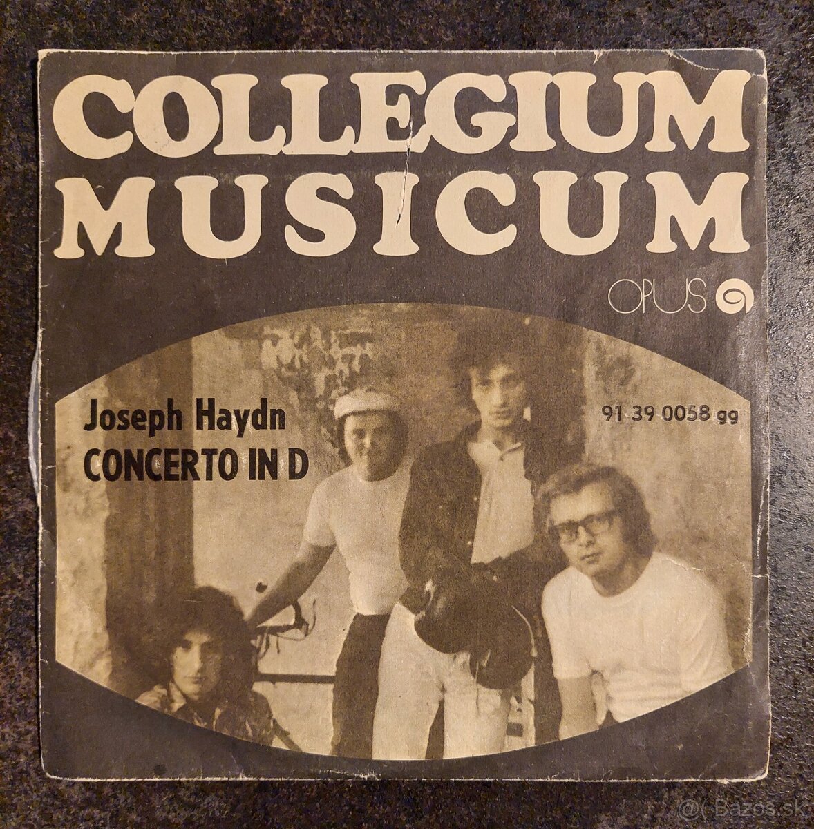 SP platňa Collegium Musicum- Joseph Haydn Concerto in D