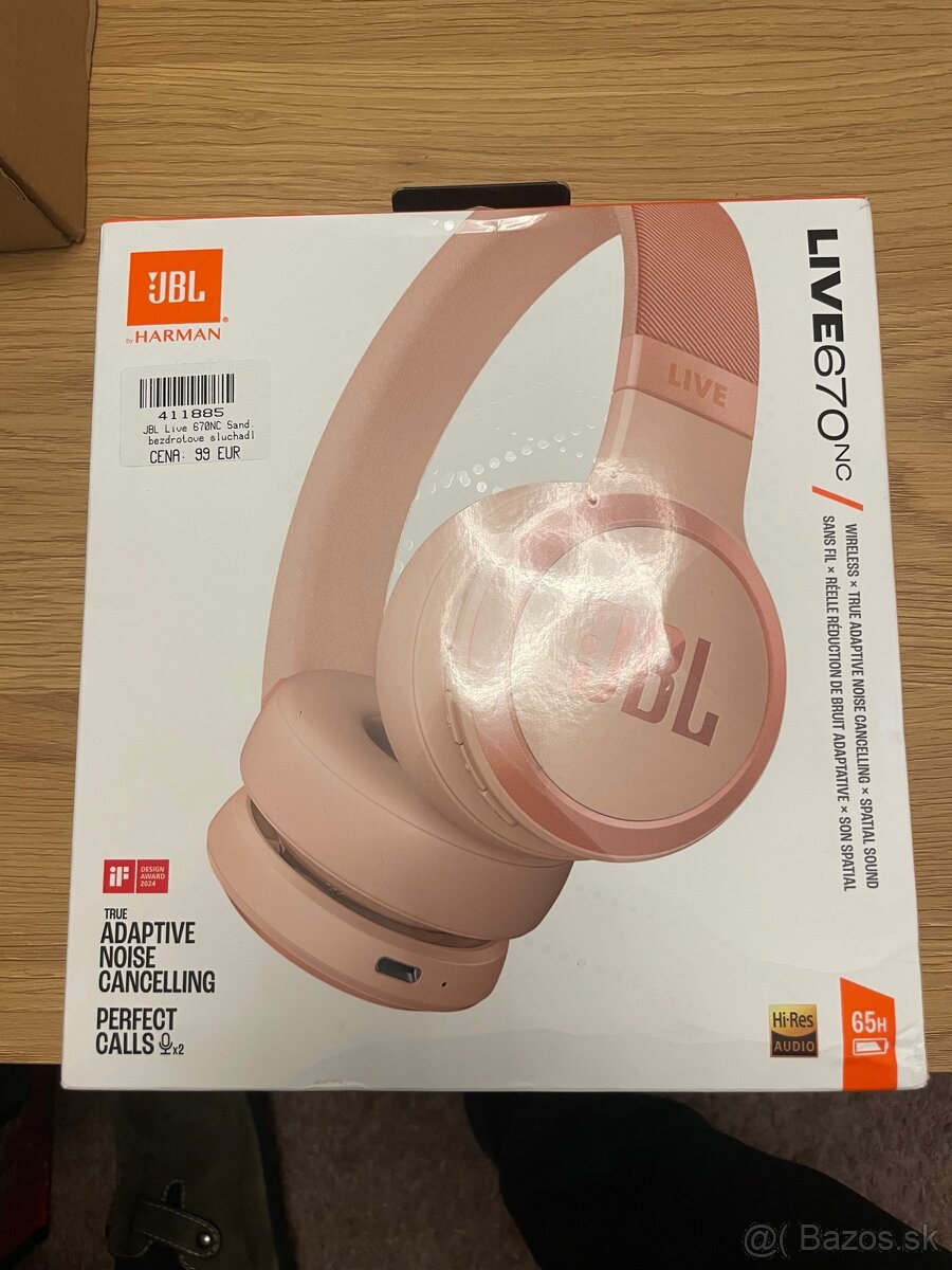 Predám slúchadla JBL Live670 nc