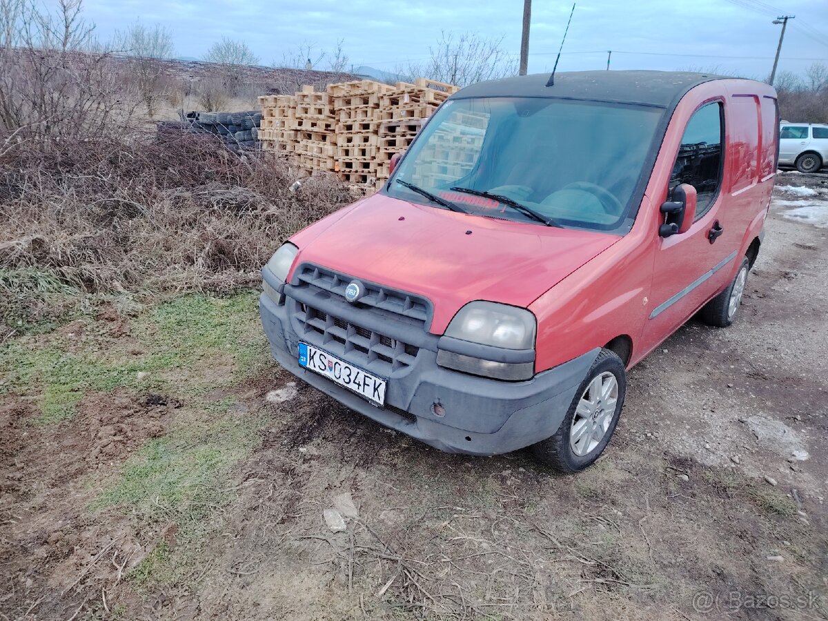 Fiat Doblo 1.9d rozpredám na diely