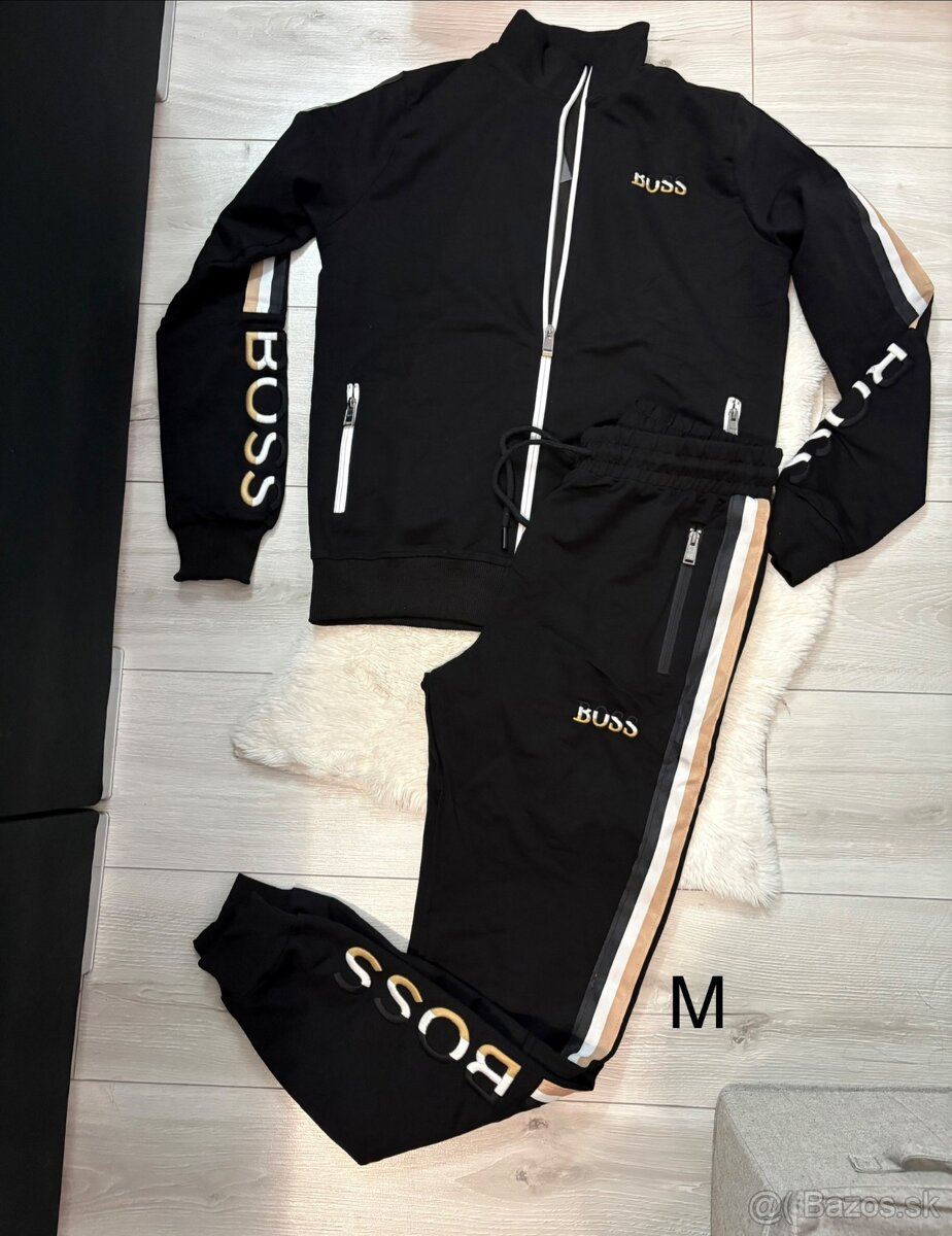 Cierna teplakova suprava hugo boss