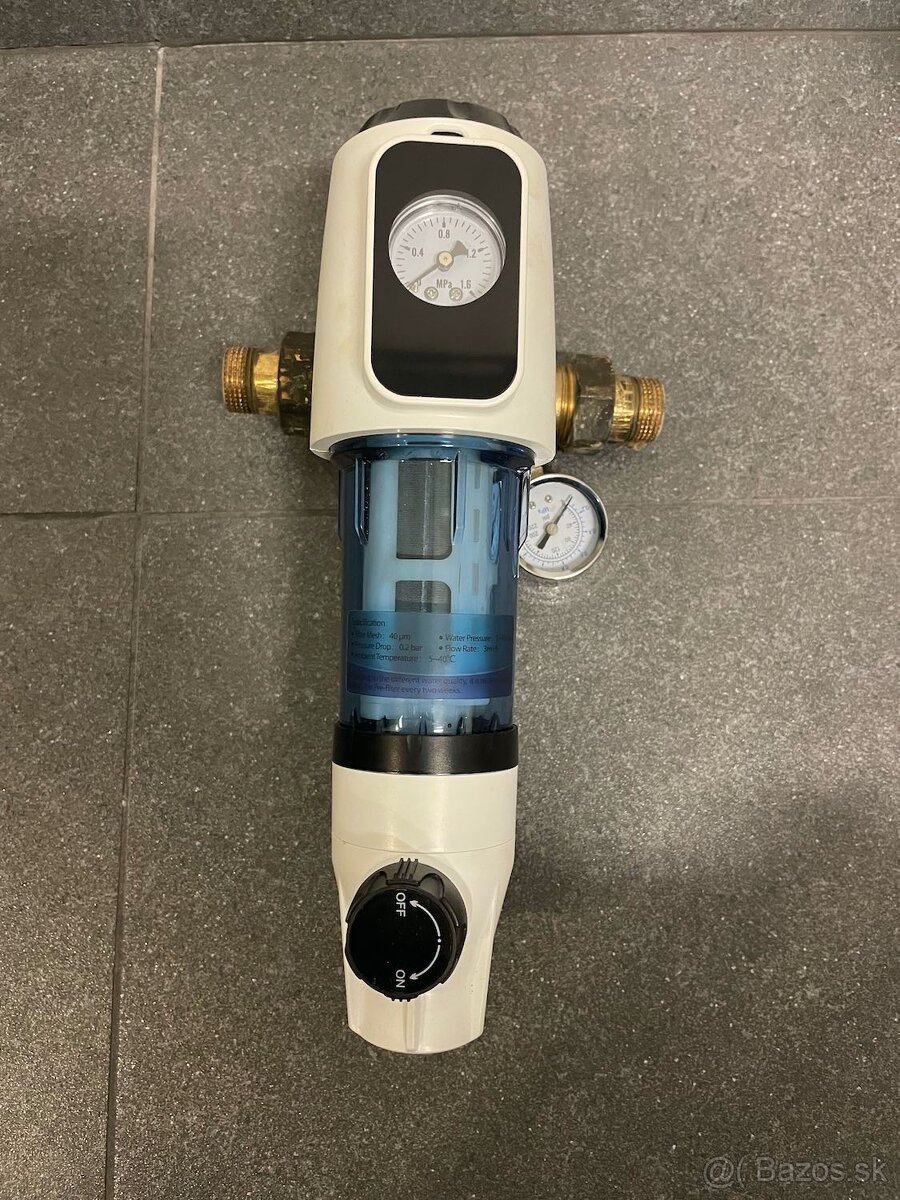 Mechanický filter Profi ELITE 1 s manometrom