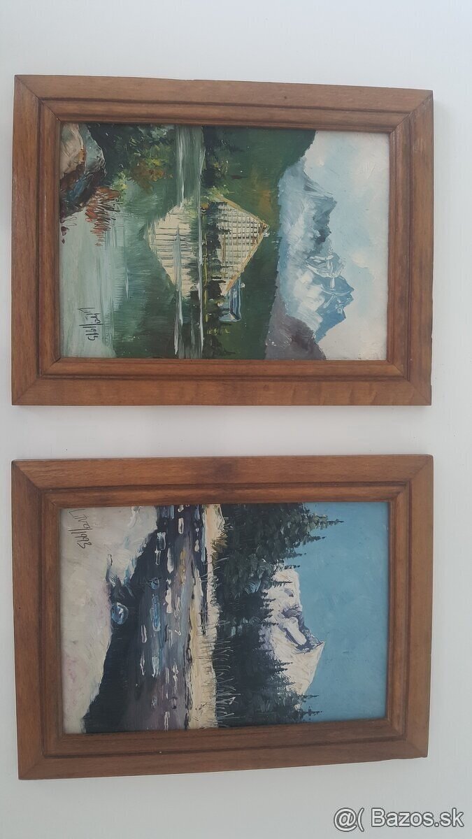 2ks obrazov originál od Litvaja z roku 1993